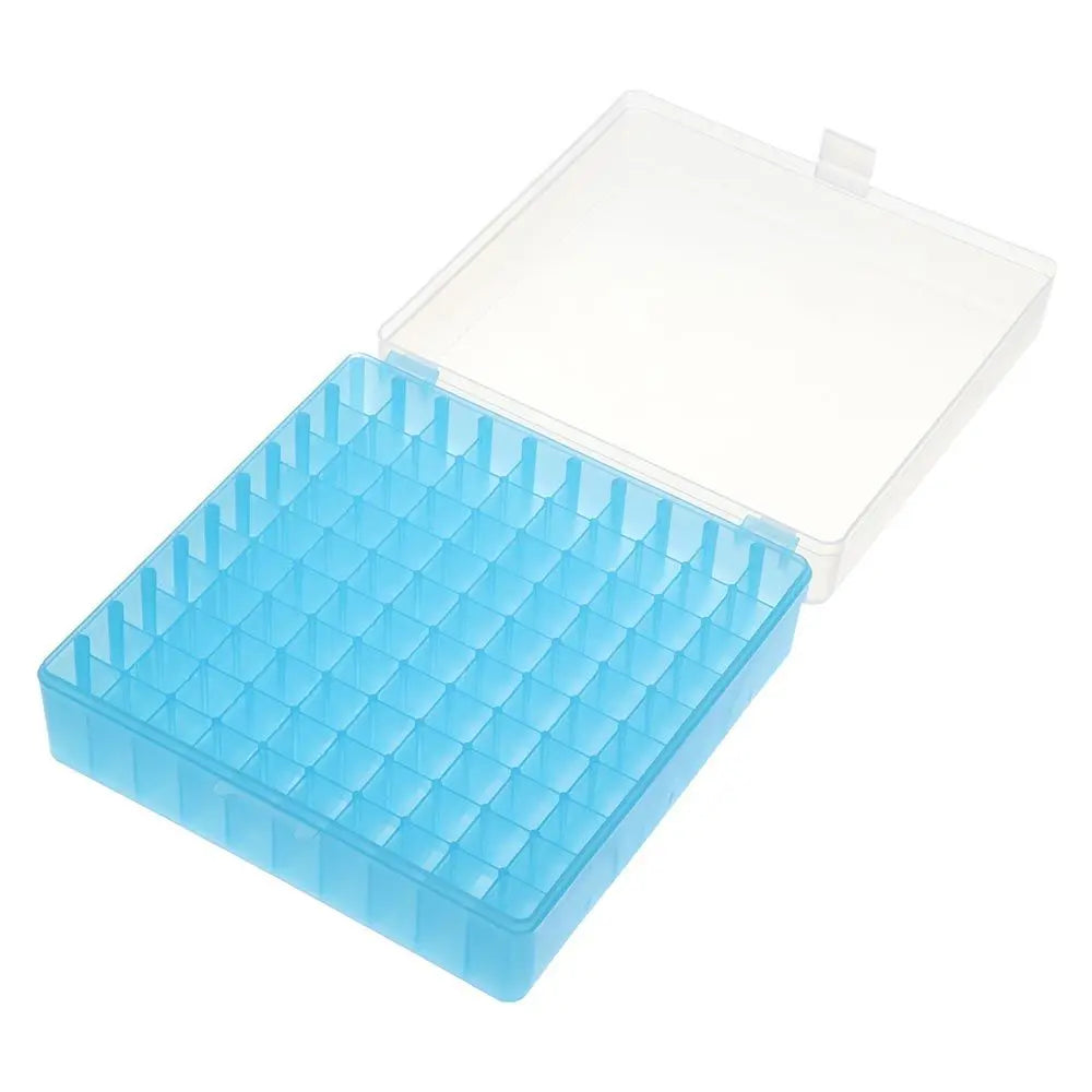 1PC 100 Well Microtube Storage Box for 1.8ml/2ml,  Autosampler Samples