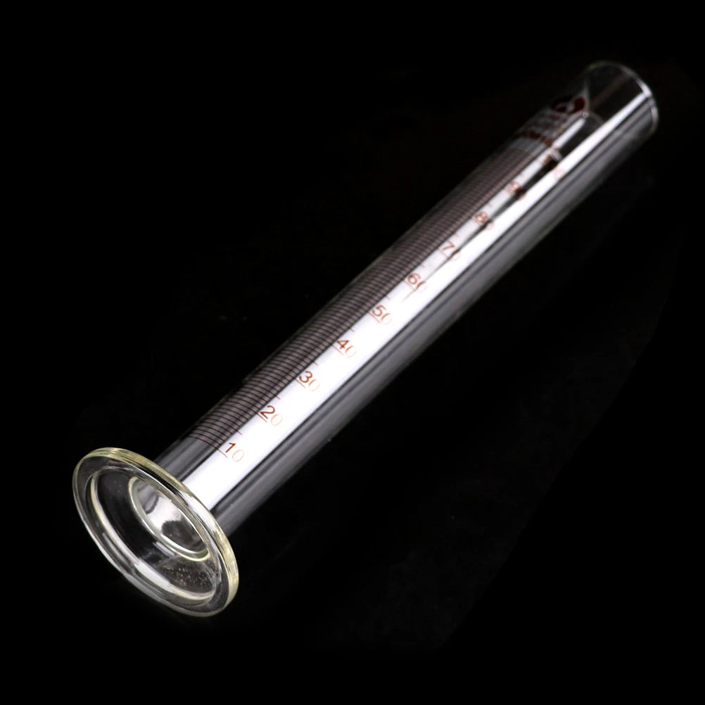 1 Pc Professional Lab Thick Glass Graduated Measuring Cylinder 100 ML