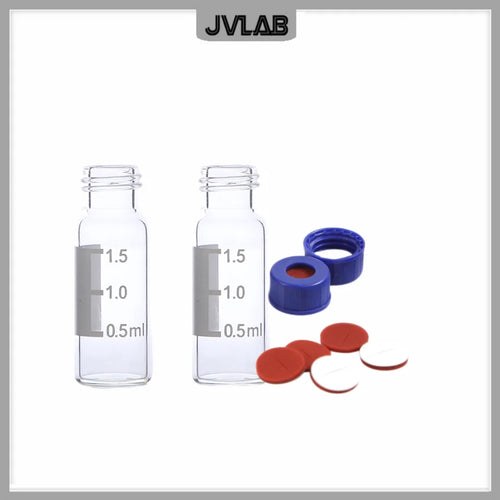 Chromatography Vial 1.5ml With 9mm Blue Open-topped Cap Automatic