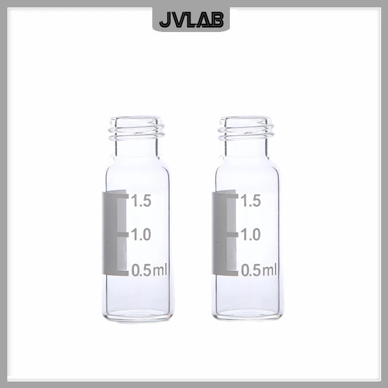 Chromatography Vial 1.5ml With 9mm Blue Open-topped Cap Automatic