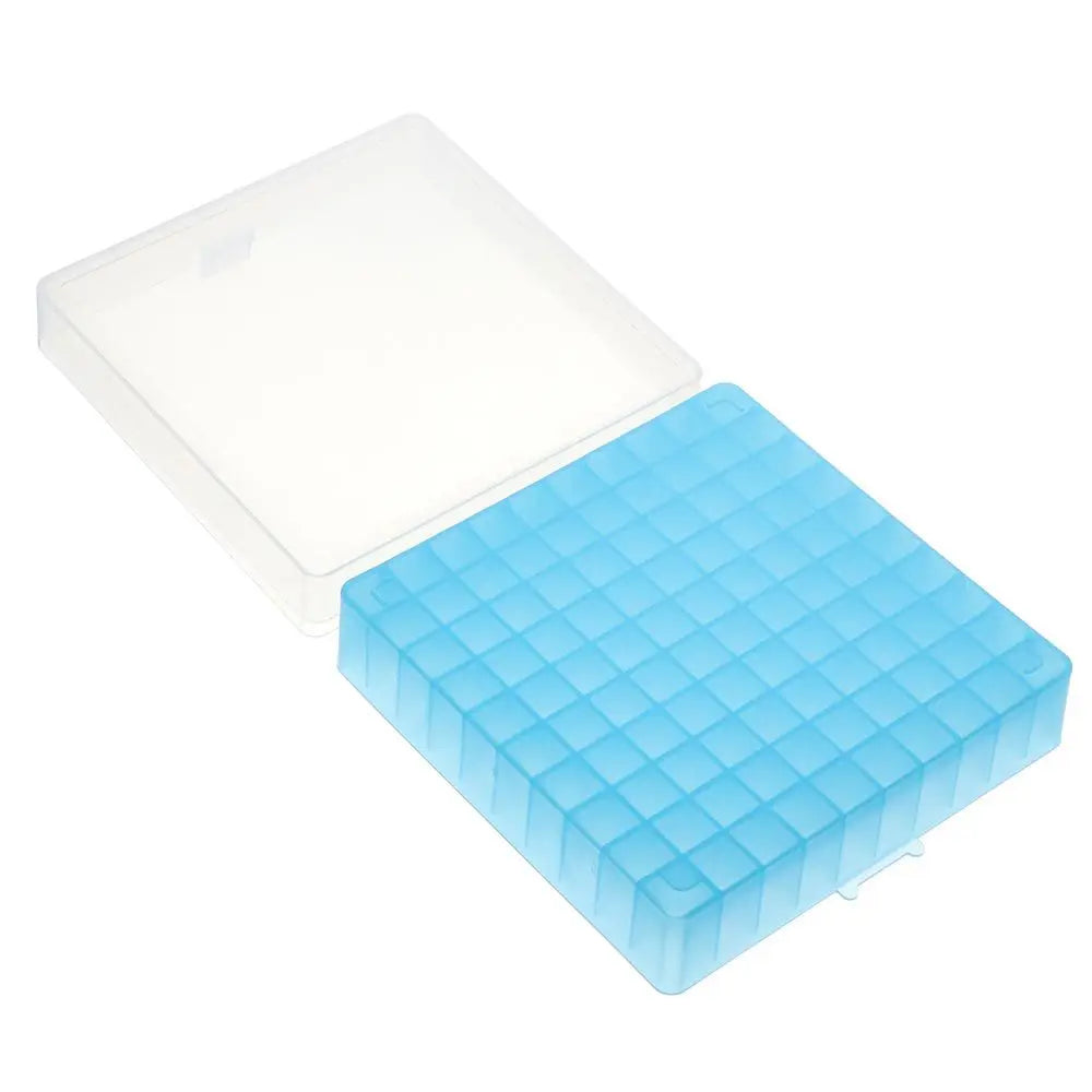 1PC 100 Well Microtube Storage Box for 1.8ml/2ml,  Autosampler Samples