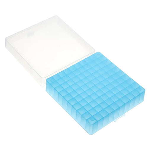1PC 100 Well Microtube Storage Box for 1.8ml/2ml,  Autosampler Samples