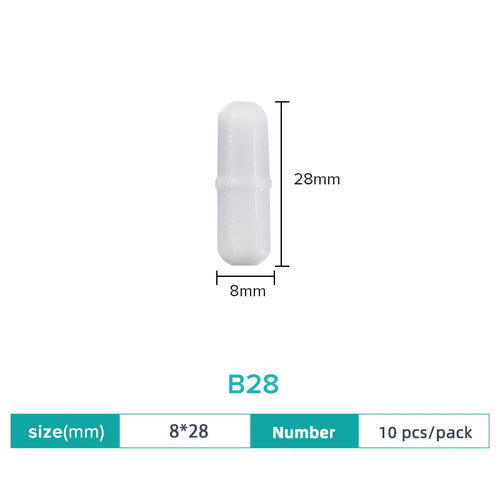 JOANLAB Magnetic Stirrer Bar Size 15mm 20mm 25mm 28mm 30mm 35mm 40mm