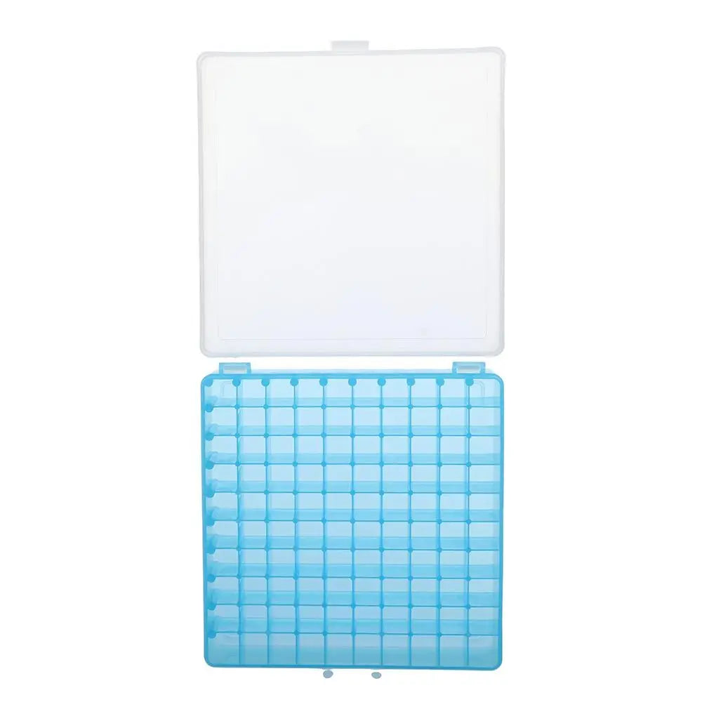 1PC 100 Well Microtube Storage Box for 1.8ml/2ml,  Autosampler Samples