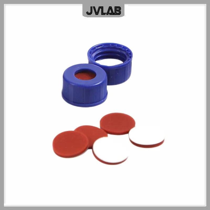 Chromatography Vial 1.5ml With 9mm Blue Open-topped Cap Automatic